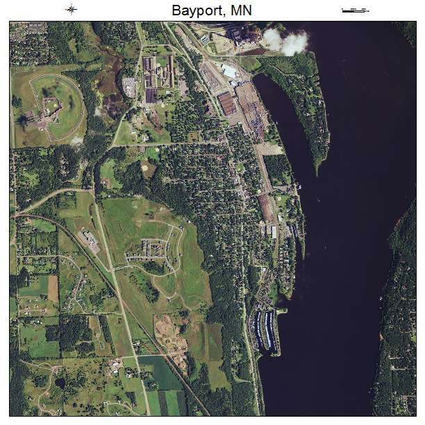 Bayport, MN air photo map