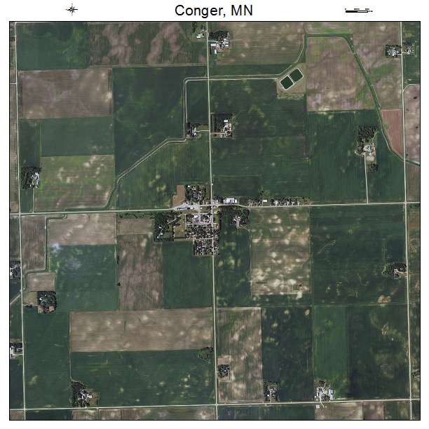 Conger, MN air photo map