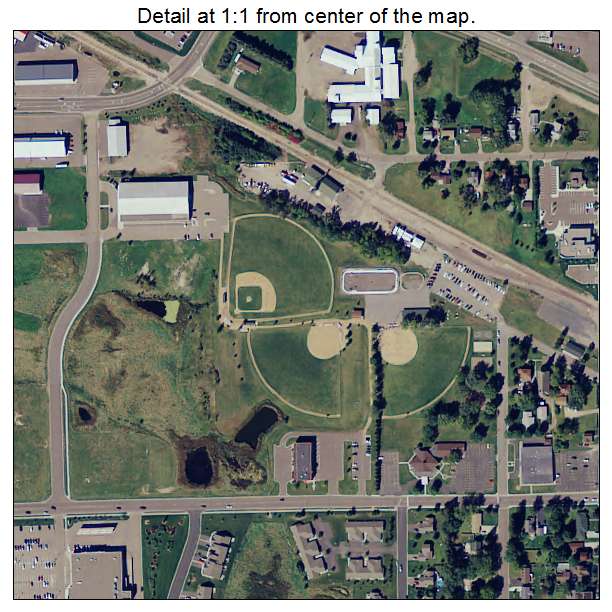 Albertville, Minnesota aerial imagery detail