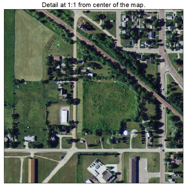 Appleton, Minnesota aerial imagery detail