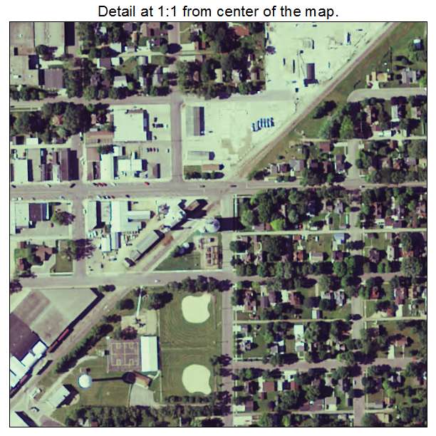 Arlington, Minnesota aerial imagery detail
