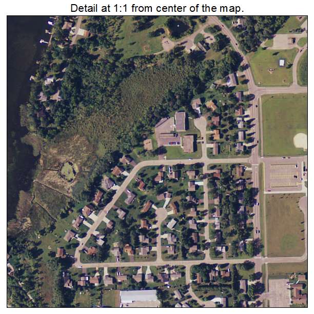 Avon, Minnesota aerial imagery detail