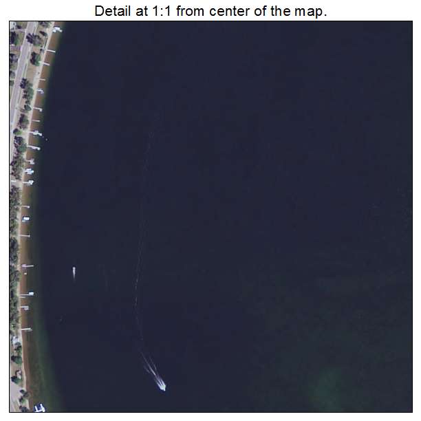Battle Lake, Minnesota aerial imagery detail