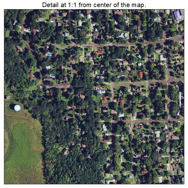Bayport, Minnesota aerial imagery detail