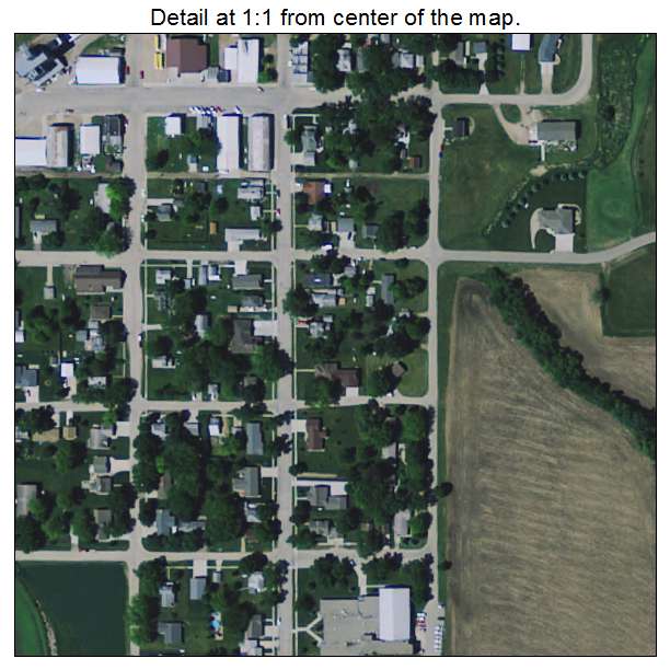 Beaver Creek, Minnesota aerial imagery detail