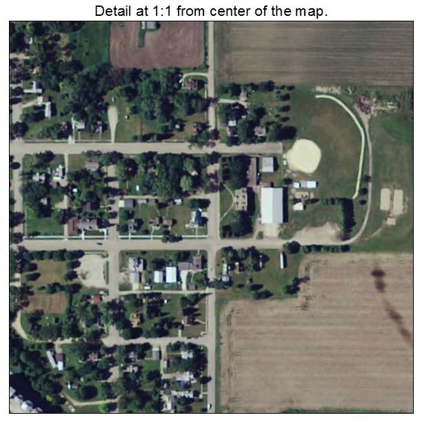 Boyd, Minnesota aerial imagery detail