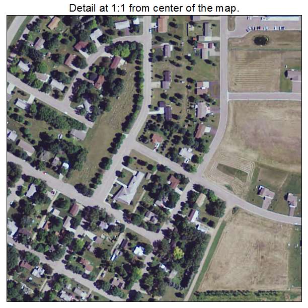 Brandon, Minnesota aerial imagery detail