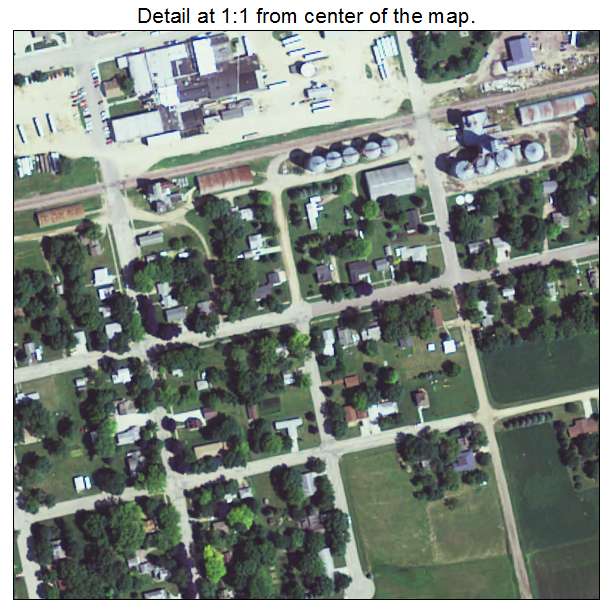 Butterfield, Minnesota aerial imagery detail