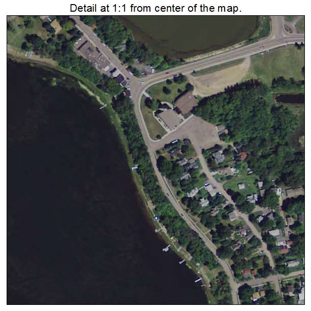 Center City, Minnesota aerial imagery detail