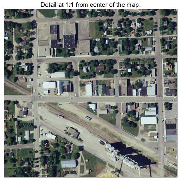 Clarkfield, Minnesota aerial imagery detail
