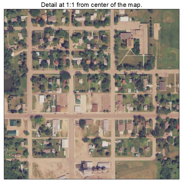 Cyrus, Minnesota aerial imagery detail