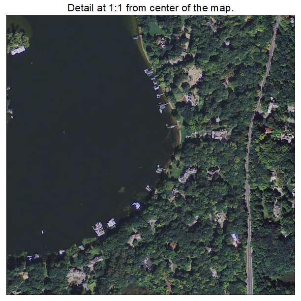 Deephaven, Minnesota aerial imagery detail