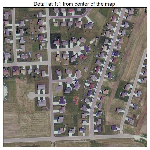 Dover, Minnesota aerial imagery detail