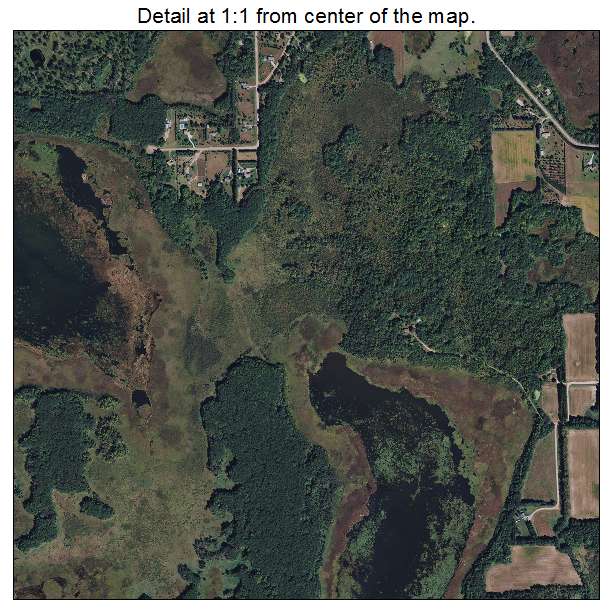 East Bethel, Minnesota aerial imagery detail