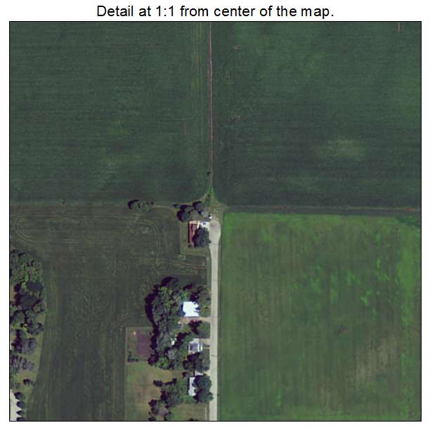 Echo, Minnesota aerial imagery detail