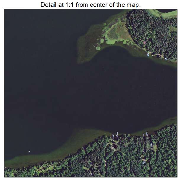 Elbow Lake, Minnesota aerial imagery detail