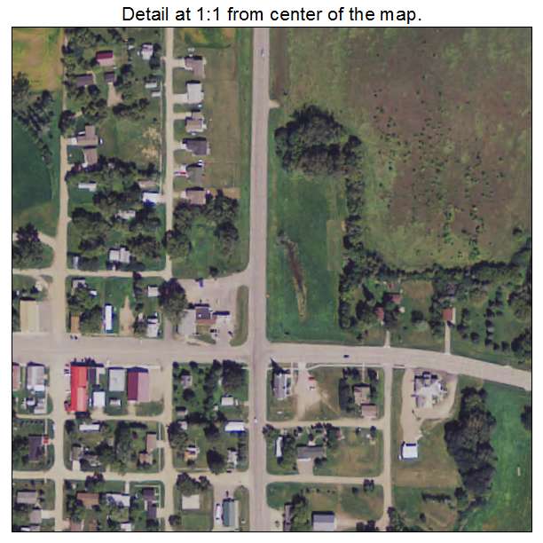 Elizabeth, Minnesota aerial imagery detail