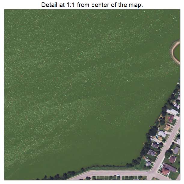 Erskine, Minnesota aerial imagery detail