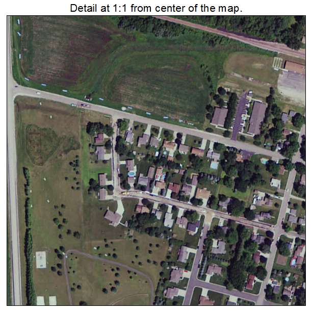 Eyota, Minnesota aerial imagery detail