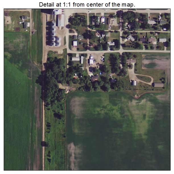Felton, Minnesota aerial imagery detail