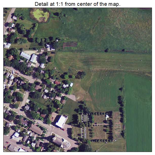 Freeport, Minnesota aerial imagery detail