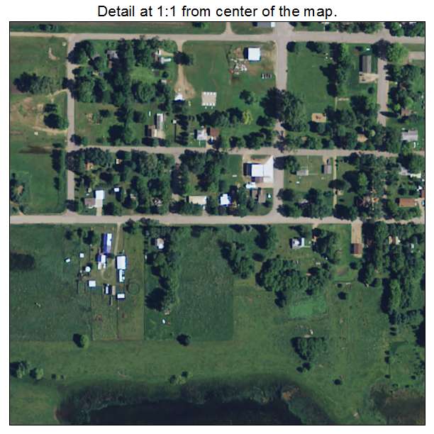 Garvin, Minnesota aerial imagery detail