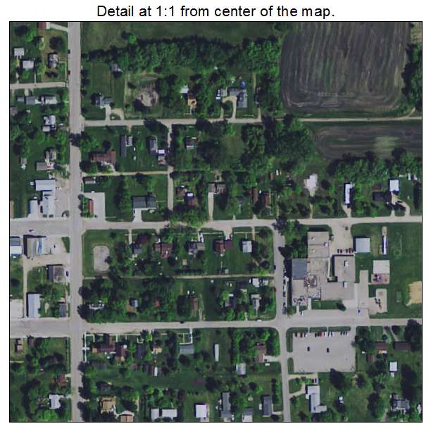 Gary, Minnesota aerial imagery detail
