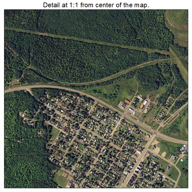 Gilbert, Minnesota aerial imagery detail