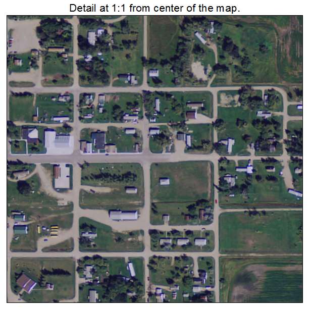Goodridge, Minnesota aerial imagery detail