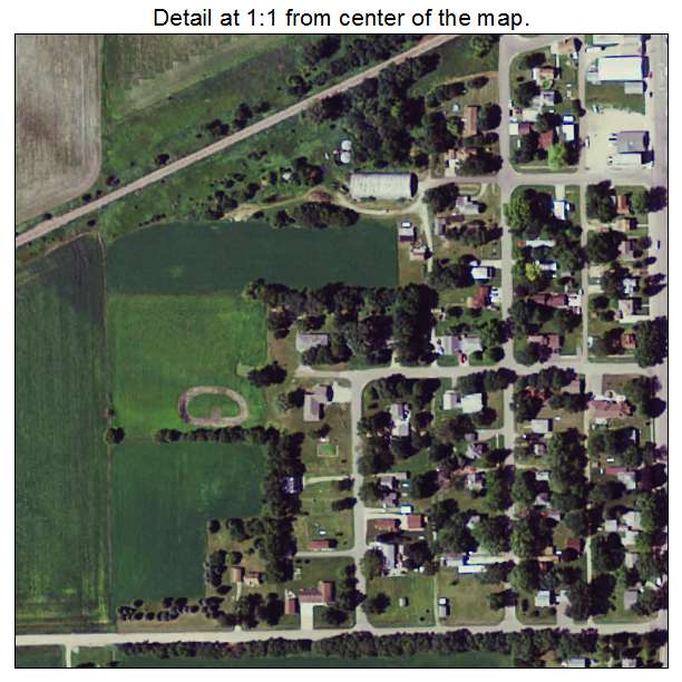 Granada, Minnesota aerial imagery detail