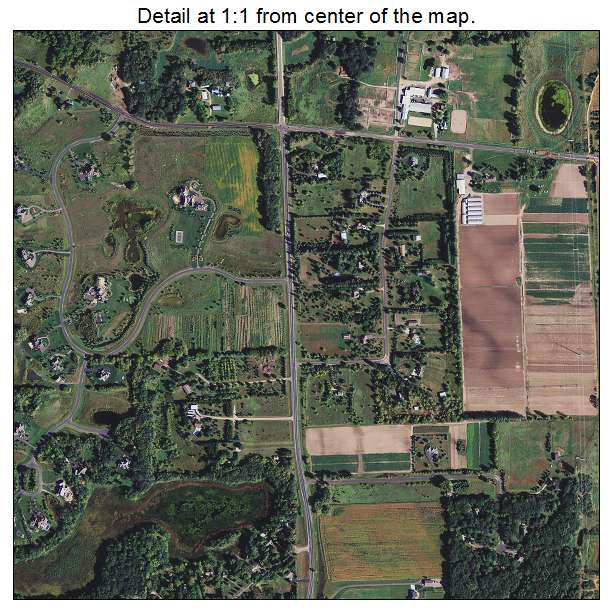 Grant, Minnesota aerial imagery detail