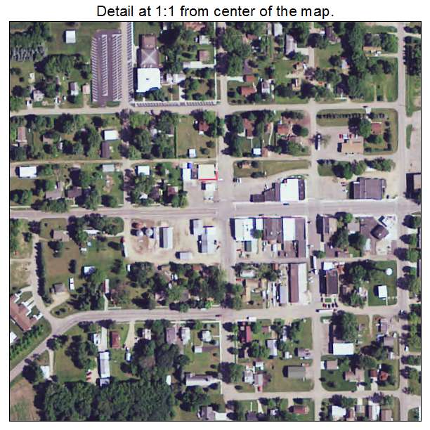 Grey Eagle, Minnesota aerial imagery detail