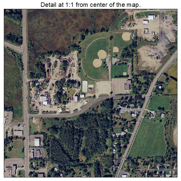 Hanover, Minnesota aerial imagery detail