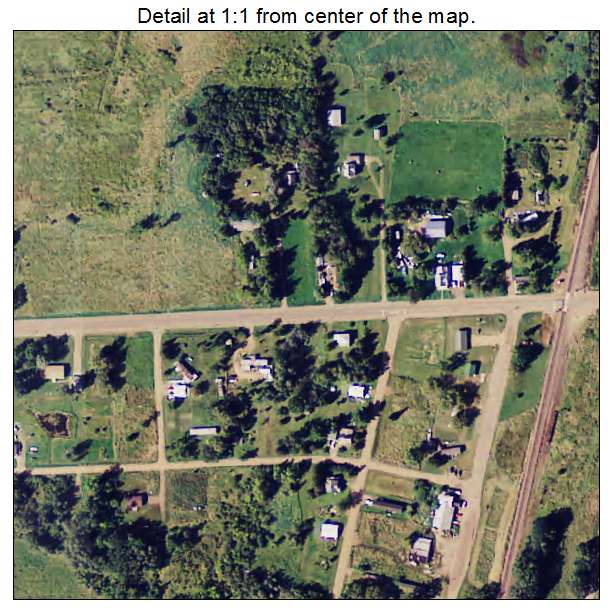 Henriette, Minnesota aerial imagery detail