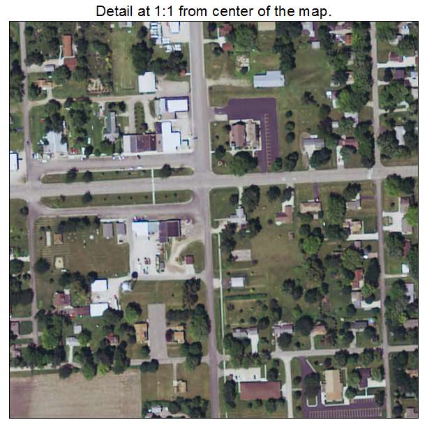 Hollandale, Minnesota aerial imagery detail