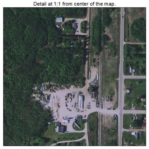 Holt, Minnesota aerial imagery detail