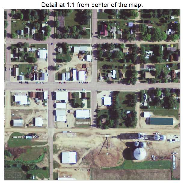 Jeffers, Minnesota aerial imagery detail