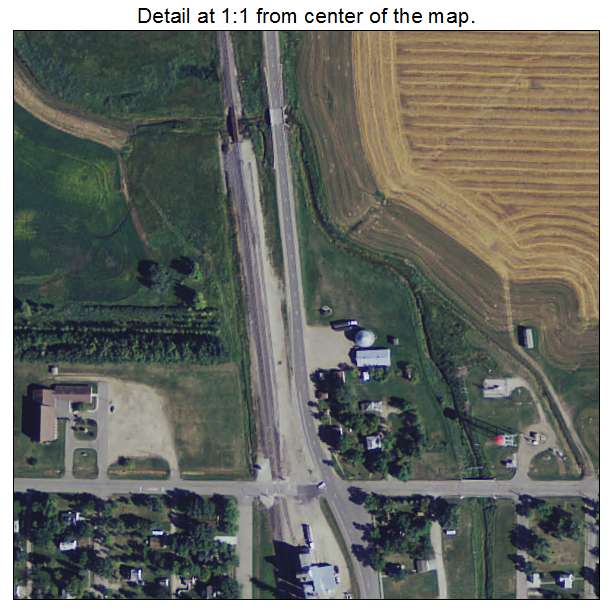 Kennedy, Minnesota aerial imagery detail
