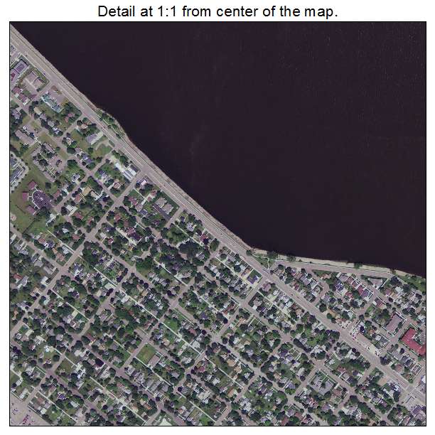 Lake City, Minnesota aerial imagery detail