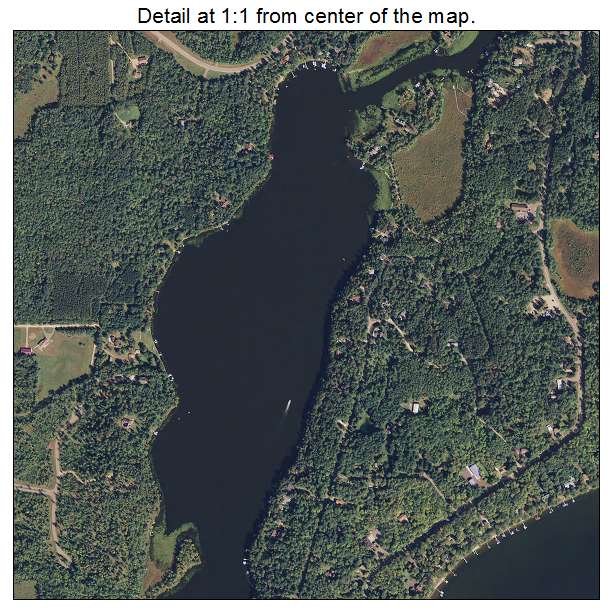 Lake Shore, Minnesota aerial imagery detail