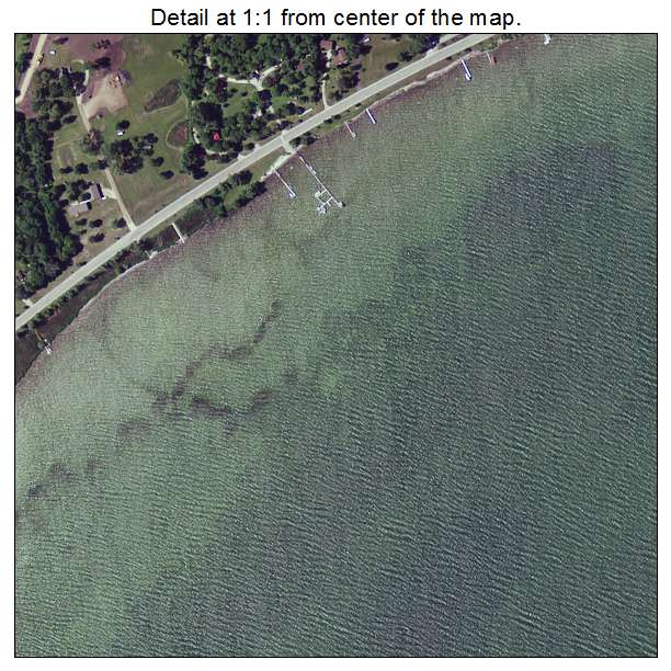 Long Beach, Minnesota aerial imagery detail