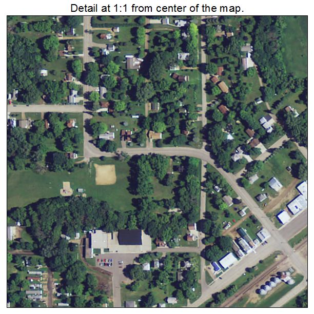 Lynd, Minnesota aerial imagery detail