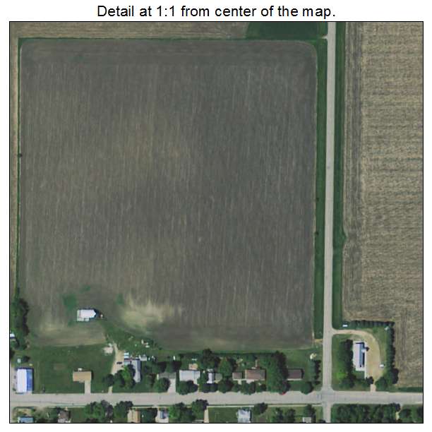 Magnolia, Minnesota aerial imagery detail
