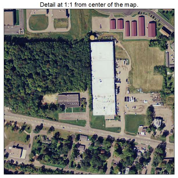 Maple Plain, Minnesota aerial imagery detail