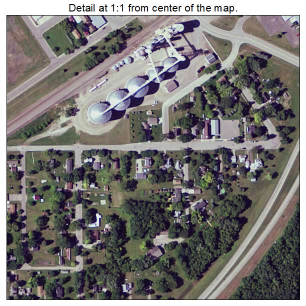 Maynard, Minnesota aerial imagery detail
