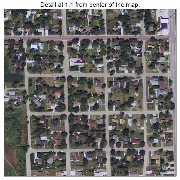 Medford, Minnesota aerial imagery detail