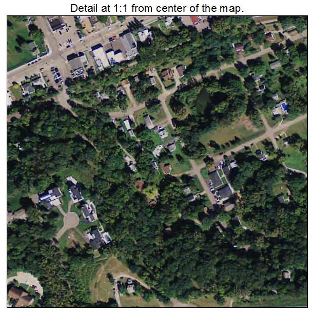 Mendota, Minnesota aerial imagery detail