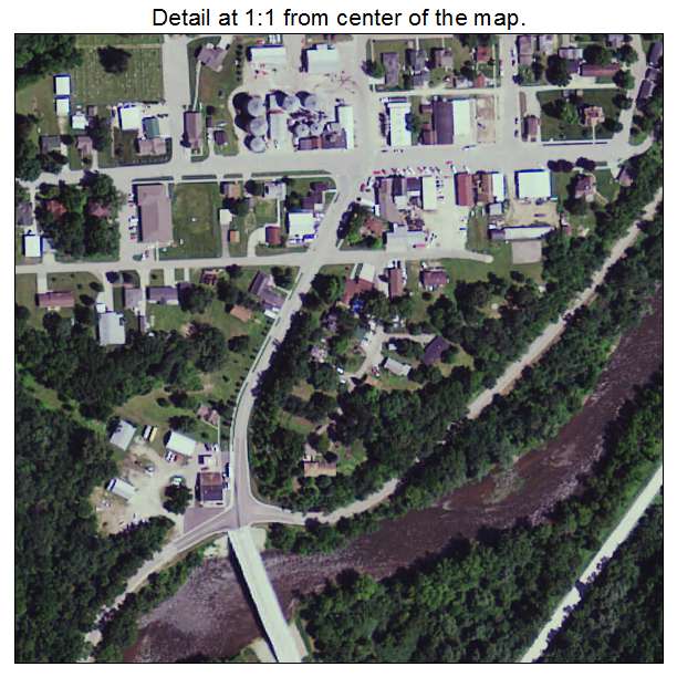 Millville, Minnesota aerial imagery detail
