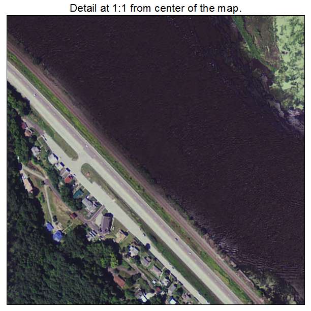 Minneiska, Minnesota aerial imagery detail