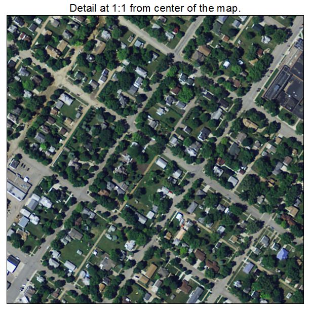 Minneota, Minnesota aerial imagery detail